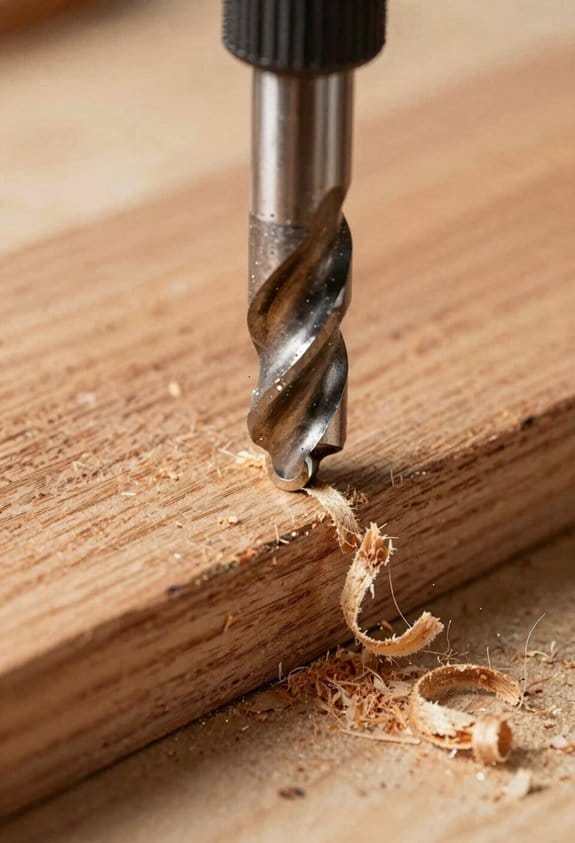 bearing guided profile depth control