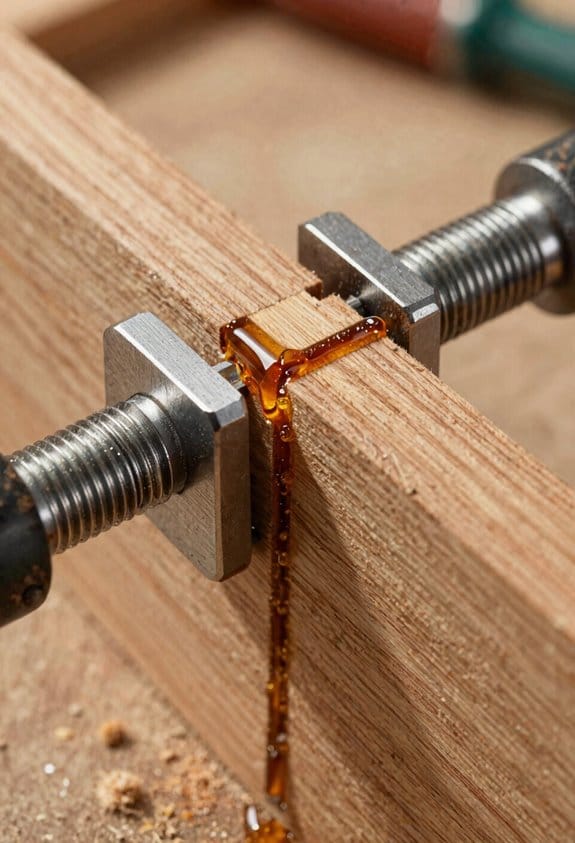 center out parallel clamp sequence