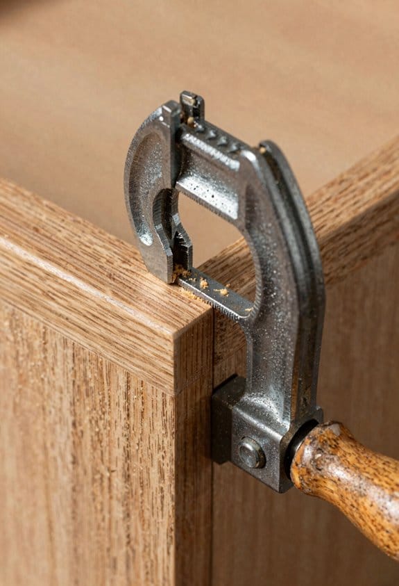 clamps ensure precise square assemblies