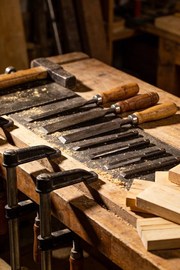 clamps organized boost workshop efficiency