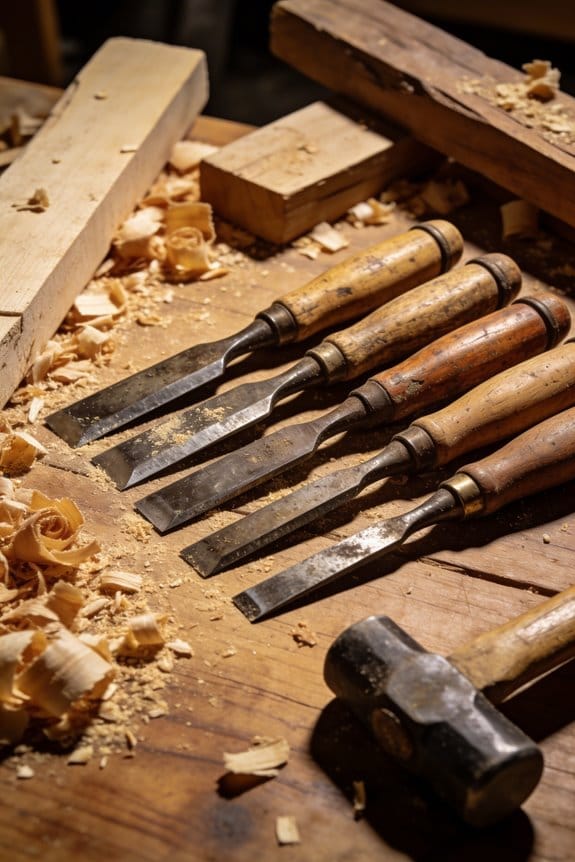 dull chisels degrade joinery accuracy