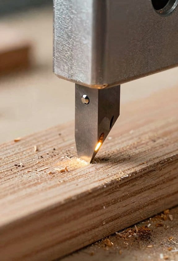 knives per inch determines finish