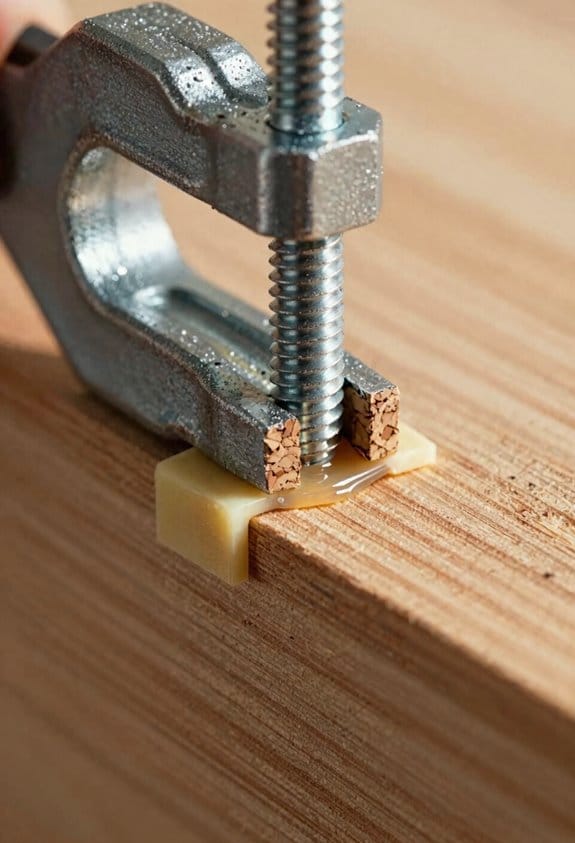 match clamps pads cauls