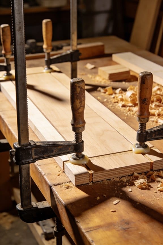 parallel clamps revolutionized edge gluing