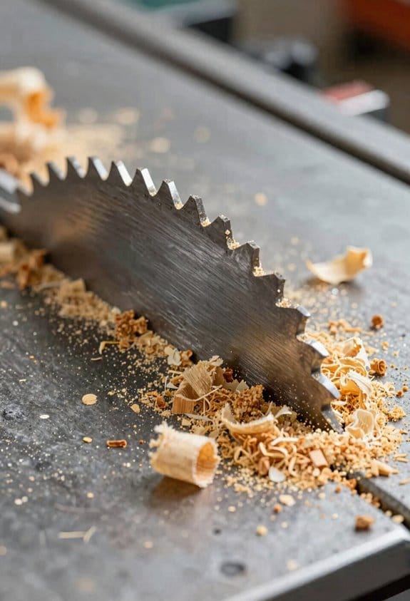 seal blade gaps localize