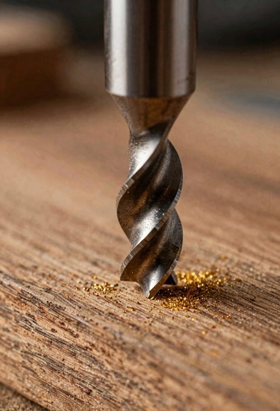 spiral bits vacuum shallow passes
