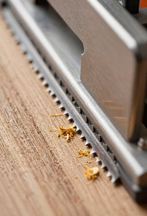 thin kerf struggles dense hardwoods